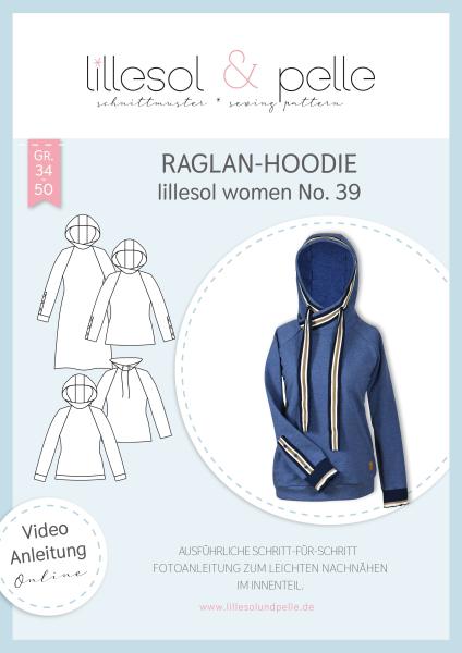 Schnittmustertitelbild Raglan Hoodie lillesol women No. 39